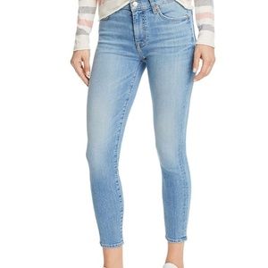 7 For All Mankind cropped skinny jeans size 27